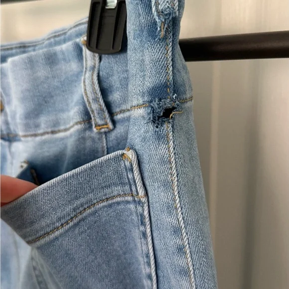 Maeve The Curvy Colette Crop Wide-Leg Jeans size 32p - Picture 8 of 11